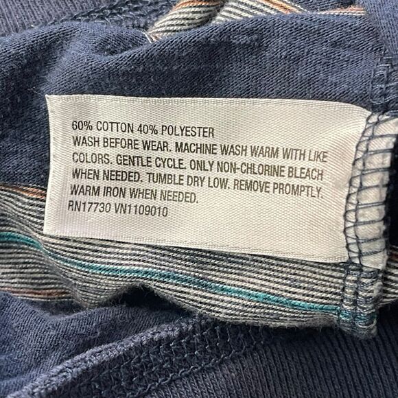 Genuine Kids by Oshkosh Infant Boys Pullover Stripe Blue Gray Size 3T GUC - Picture 5 of 9